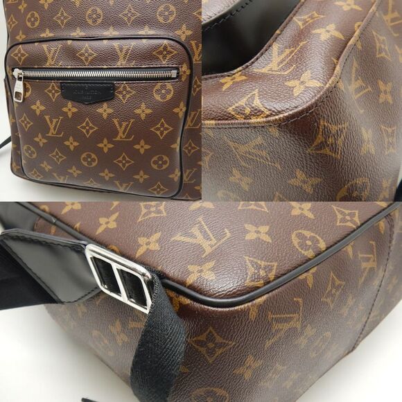 Louis Vuitton Josh NV Rucksack Backpack Monogram Macassar Brown - Picture 8 of 8